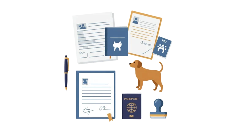 Toutes les formalités nécessaires pour votre animal de compagnie : documents, passeport, démarches et conseils de votre vétérinaire